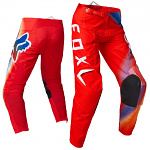 Dětské kalhoty FOX 180 Pant Kids Toxsyk Flo Red 2023