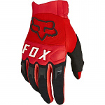 Dětské rukavice FOX Youth Dirtpaw Glove Race Flo Red 2023