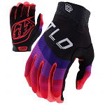 Dětské rukavice TroyLeeDesigns Youth AIR Glove Reverb Black Glo Red 2024