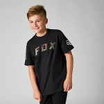 Dětské tričko FOX Youth BNKR II SS Tshirt Black