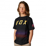 Dětské tričko FOX Youth FGMNT SS Tshirt Black