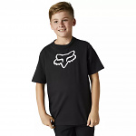 Dětské tričko FOX Youth Fox Legacy SS Tshirt Black