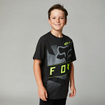 Dětské tričko FOX Youth Riet SS Tshirt Black