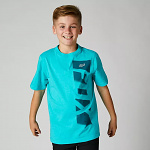 Dětské tričko FOX Youth Rkane Side SS Tshirt Teal