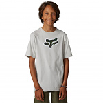 Dětské tričko FOX Youth VZNS Camo SS Tshirt Light Grey