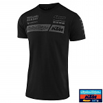 Dětské tričko TroyLeeDesigns KTM Team Tshirt Youth Black 2021