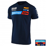 Dětské tričko TroyLeeDesigns KTM Team Tshirt Youth Navy 2021