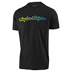 Dětské tričko TroyLeeDesigns Youth Signature Tshirt Black