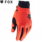 Dětské zateplené rukavice FOX Youth Defend Thermo Glove Flo Orange 2024
