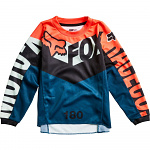 Dětský dres FOX 180 Jersey Kids Trice Grey Orange 2022