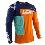 Dětský dres na motokros Leatt GPX 3.5 Junior Jersey Orange 2020