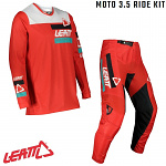Dětský komplet LEATT Moto 3.5 Ride Kit Junior Red 2022