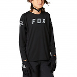 Dětský MTB dres FOX Youth Defend LS Jersey Black 2021