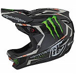 Downhill helma Troy Lee Designs D4 Carbon Helmet MIPS Monster Fairclough Black Limited Edition