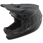 Downhill helma TroyLeeDesigns D3 Fiberlite Helmet Mono Black 2023