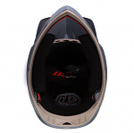 Downhill helma TroyLeeDesigns D3 Fiberlite Helmet Stealth Gray