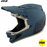 Downhill helma TroyLeeDesigns D4 Composite Helmet MIPS Stealth Gray 2022