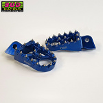 Duralové stupačky BUD Racing Footpegs KTM SX SXF 23-.. Husqvarna TC FC 23-.. Blue