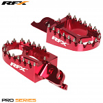 Duralové stupačky RFX Pro Series Footpegs GasGas MC EC 21-23 / KTM SX SXF 16-22 EXC 17-23 Red