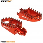 Duralové stupačky RFX Pro Series Footpegs KTM SX SXF EXC 98-16./ SX65 03-23 / Adventure Orange