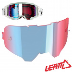 Dvojité zrcadlové sklo LEATT Velocity Lens Iriz Blue UltraContrast Dual