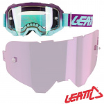 Dvojité zrcadlové sklo LEATT Velocity Lens Iriz Purple Light Dual