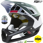 Enduro helma Fox Proframe Helmet Vow White 2022