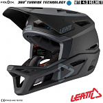 Integrální MTB helma LEATT MTB 4.0 V21.1 Black Helmet 2022