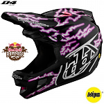 Integrální MTB helma TroyLeeDesigns D4 Composite Helmet MIPS RedBull Rampage Static Black