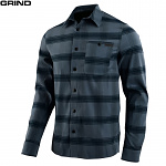 Košile na kolo TroyLeeDesigns Grind Flannel Stripe Blue Mirage