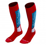 Moto ponožky TroyLeeDesigns GP MX Coolmax Thick Sock VOX Red 2022