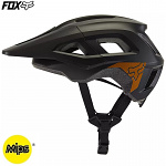 MTB helma Fox MainFrame MIPS Helmet Black Gold