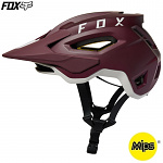 MTB helma Fox Speedframe Helmet Maroon 2022