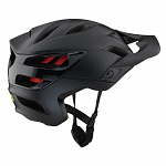 MTB helma Troy Lee Designs A3 MIPS Helmet UNO Black 2021
