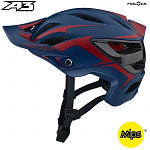 MTB helma TroyLeeDesigns A3 MIPS Helmet FANG Blue Burgundy 2023