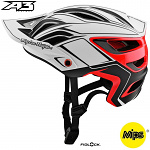MTB helma TroyLeeDesigns A3 MIPS Helmet Pin White Red 2024