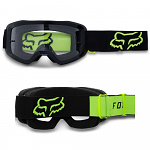 MX brýle FOX Main II Stray Goggle Black Yellow 2023