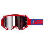MX brýle LEATT Velocity 4.5 IRIZ Red