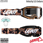 MX brýle LEATT Velocity 5.5 Enduro Stone 2024