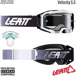 MX brýle LEATT Velocity 5.5 White 2024