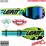 MX brýle LEATT Velocity 6.5 IRIZ Lime 2024