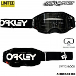 MX brýle Oakley Airbrake MX Moto Black White B1B Limited 