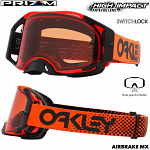 MX brýle Oakley Airbrake Prizm MX Moto Orange B1B Goggle
