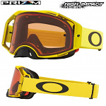 MX brýle Oakley Airbrake Prizm MX Moto Yellow Goggle