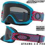 MX brýle Oakley OFrame 2.0 PRO MX Motion Blue