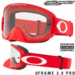 MX brýle Oakley OFrame 2.0 PRO MX Moto Red