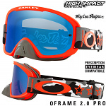 MX brýle Oakley OFrame 2.0 PRO MX TLD Black Camo Black Ice Iridium