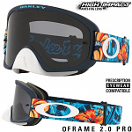 MX brýle Oakley OFrame 2.0 PRO MX TLD Cosmic Jungle Blue