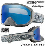 MX brýle Oakley OFrame 2.0 PRO MX TLD Tactical Black Ice Iridium