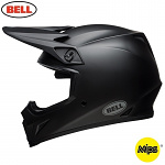 MX helma BELL MX-9 MIPS Solid Matte Black 2020